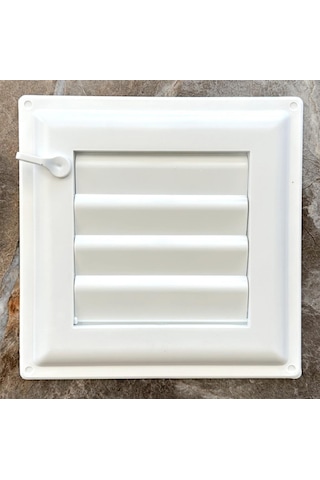 Ubm 28x28 Banyo Wc Havalandırma Menfezi Yapışkanlı Cam Menfez Hediyeli