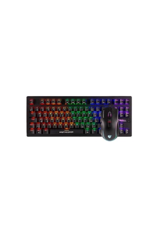 Thull THL-GC-VTX1 RGB Mavi Switch Kablolu Mekanik Kablolu Klavye Mouse Set
