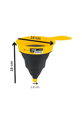 Sgs Katlanabilir Huni 230 140 160 Mm