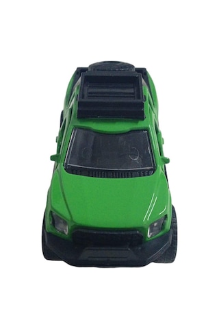 Çek Bırak Metal Arazi Aracı 13 Cm - Yeşil