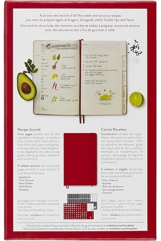 Moleskine Passion Recipe Yemek Defteri P0213