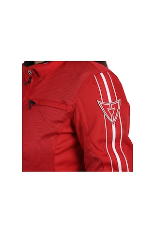 Venom Motosiklet Kadın Montu Yazlık Jessy Fileli Red Motorcu Mont