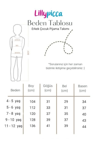 Lillypicca Gri Karakter Desenli Kısa Kollu Erkek Çocuk Pijama Takımı Gri - Kırmızı