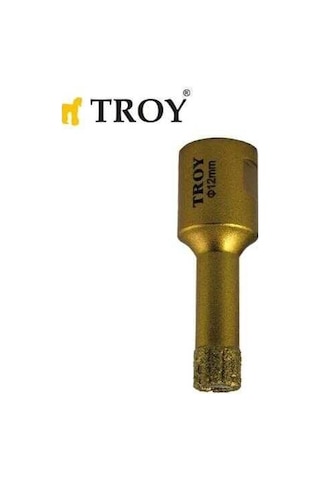 Troy 27450-12 Avuç Taşlamalar İçin Seramik Kuru Elmas Delici, 12mm