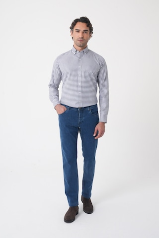 Bisse Erkek 5 Cepli Yıkamalı Jean Denim Pantolon Açık Lacivert Pnj25k25202 38 A.lacivert
