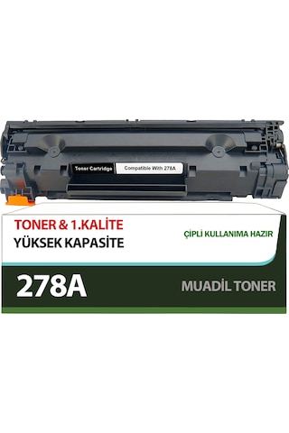 Hp Ce278A Uyumlu Toner /Wb/ M1530/M1536Dnf/P1566/P1606Dn/P1560/P