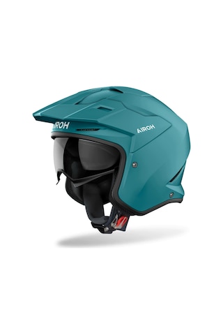 Airoh Kombakt Color Petrol Green Matt Kask Petrol Mavisi