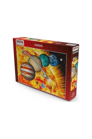 Nova 1000 Parça Güneş Sistemi Ve Sekiz Gezegen Puzzle