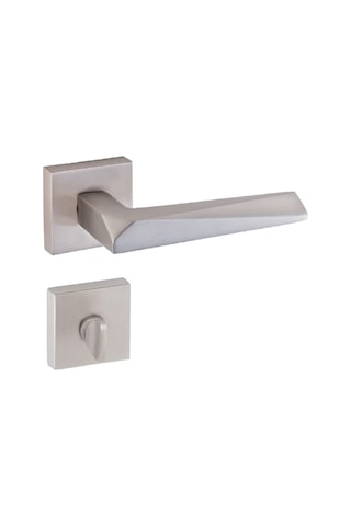 Doğanlar Prizma Saten Rozetli Kapı Kolu Takım-wc Kol Pk001dgn0119 Renkli