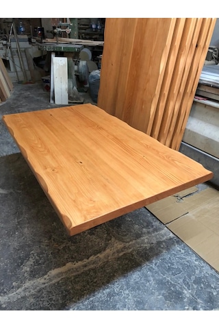 Bintaşmobilya Naturel Kütük Masa Üstü-140X80.Cm