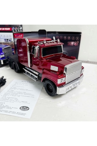 Wster Ws-570bt Tır Görünümlü Radyolu Bluetooth Hoparlör Kırmızı