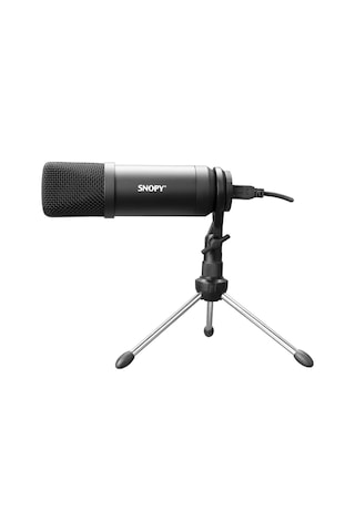 Snopy Sn-04p, Siyah, Çok Amaçlı, Profesyonel, Usb, Masaüstü, Mikrofon Kit