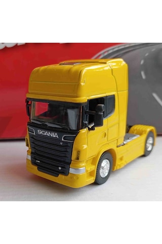 Scania V8 R730 1:64 Ölçekli Tır Çekici Sarı