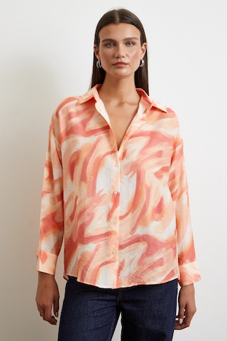 Deniz Esintisi Gömlek Oranj Oranj