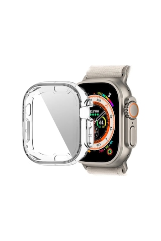 Smart Apple Uyumlu  Watch Ultra Kasa Koruyucu 49mm