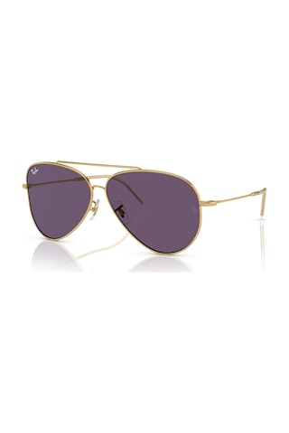 Rb R0101s 001/1a 59 Ray-Ban Avıator Reverse Güneş Gözlüğü Siyah