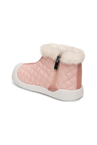 Kaptan Junior Kız Bebek Çocuk Botu Ortopedik İlkadım Kaymaz Taban Bmlk 650 Pembe