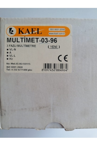 KAEL MULTİMET-03-96 MULTİMETRE
