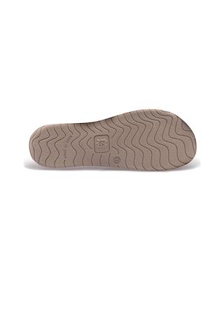 Twigy Stone Kadın Peluş Ev Terliği Koyu Bej 37/41