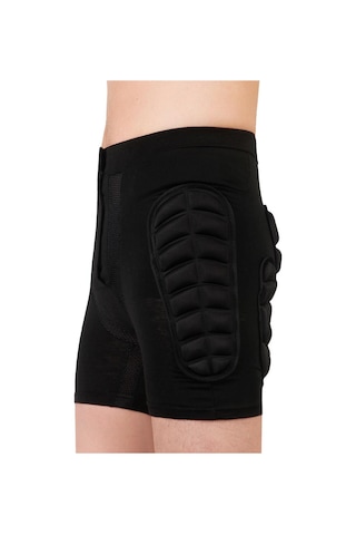 Suntek Koruyucu Kalça Pedi Kayak Pateni Snowboard Pateni Siyah