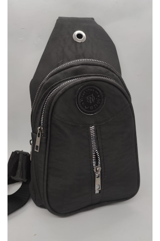İpek Body Bag Unisex Çapraz Çanta Siyah
