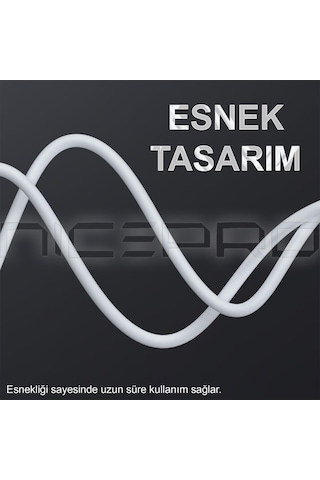 Nicepro Npo CTC20 45 W 2 M Tpe Type-C To Type-C Hızlı Şarj Ve Data Kablosu