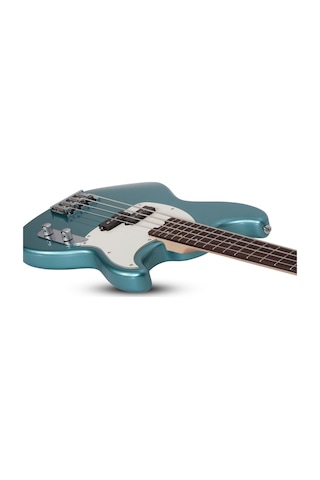 Schecter Banshee Bass Bas Gitar Vintage Pelham Blue