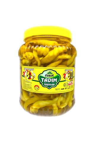 Çubuk Tadım Turşuları Tatlı Sivri Biber Turşusu 2 KG
