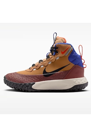 Nike Terrascout Leather Sneaker Hakiki Deri Bilekli Reflektörlü Günlük Spor Ayakkabı Kahverengi