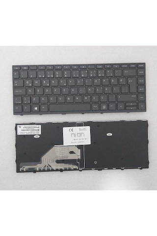 Nion Hp Nsk-xj0sq 9z.neesq.00t Uyumlu Notebook Laptop Klavye Siyah Tr
