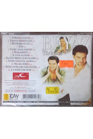 Plak Değildir Cd Dir Cd Beyaz Türküler Açılmamış Jelatininde Cd
