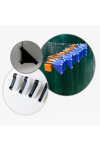 Ayrıntıshop Cam Köşe Koruyucu Plastik Takoz 4mm İle 6mm 2000adet