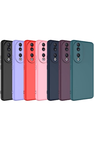 Honor 90 Kılıf Zore Mara Lansman Kapak Kırmızı
