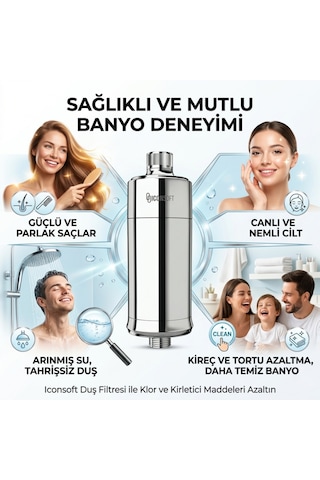 Pera Water 15 Aşamalı Duş Filtresi -