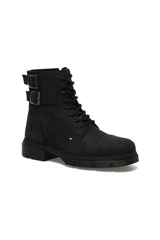 U.S. Polo Assn. Erkek Bot & Bootie Siyah 101397700 Petros 3pr 24ks94000774 S940100 Siyah