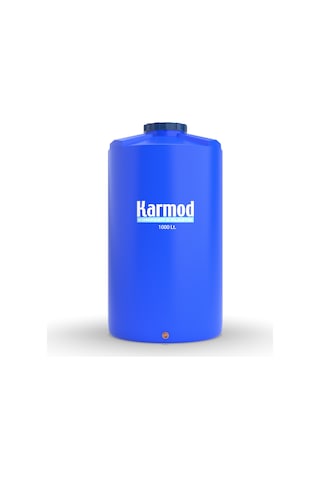 1 Ton Polietilen Dikey Su Deposu - Mavi