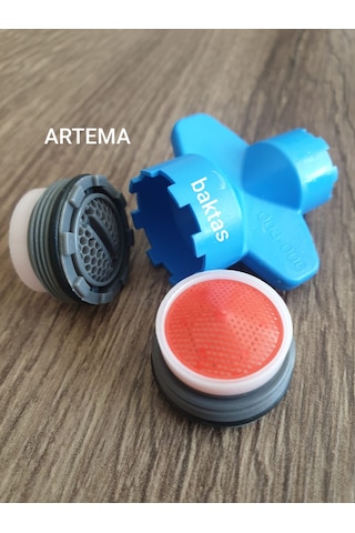 Artema 21.5mm Gizli Perlatör 22mm Kırmızı Artema 21.5mm Gizli Perlatör 22mm Kırmızı