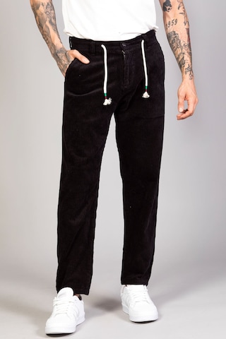 Little Cup Jeans Co Erkek Siyah Baggy Fit Rahat Kalıp Kadife Pantolon