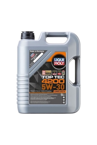 Liqui Moly Top Tec 4200 5W-30 Longlife III Motor Yağı 5 L Liqui Moly Top Tec 4200 5W-30 Longlife III Motor Yağı 5 L
