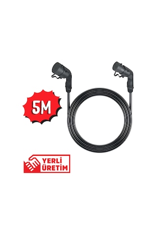 Chargemobile 5mt Standart Typ2 Araç Şarj Kablosu