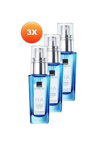 Avon Anew Hyalüronik Asit İçeren Dolgun Görünüm Veren Serum 3 x 30 ML