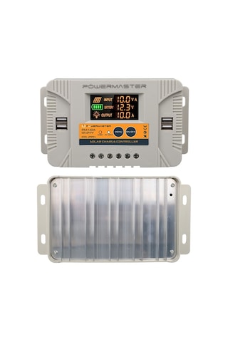 Powermaster Pm-40a 12v-24v 40 Amper 4 Usb Çıkışlı Dijital Ekranlı Solar Şarj Regülatörü