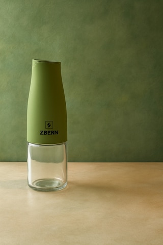 Royal Gross 500 Ml Yeşil Cam Yağdanlık Sızdırmaz Kapaklı Şık Yağ Ve Sirke Şişesi yeşil