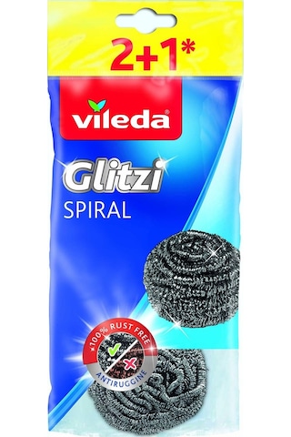 Vileda Çelik Bulaşık Teli 3'lü