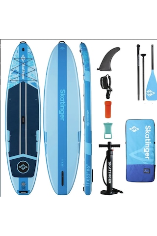 Kamera Aparatlı Stand Up Paddle Board 335x84x15 Cm Ölçülerinde Şişme Sörf Tahtası Full Set