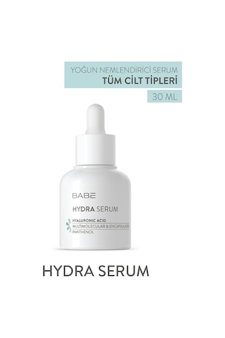 Babe Hydra Serum 30 ml - 6% Kapsüllü Hyalüronik Asit Kompleksi İçeren Serum