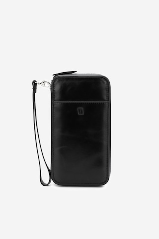 Valmenti Erkek Hakiki Deri Siyah El Çantası 301 Carlyle Erk Canta Y24 Sıyah Siyah