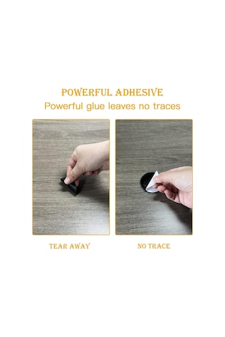 Halı Paspas Sandalye Minderi Merdiven Halısı Kaydırmaz Sabitleme Yapışkanlı Cırt Cırt Bant - 30 Adet