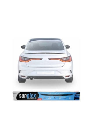 Renault Megane 4 Spoiler Bagaj Üstü Sunplex Piano Black