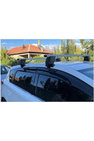 Fiat Punto 4 Kapı İle Uyumlu Kilitli Model Taşıyıcı Ara Atkı - Portbagaj Taşıyıcı - Tavan Barı